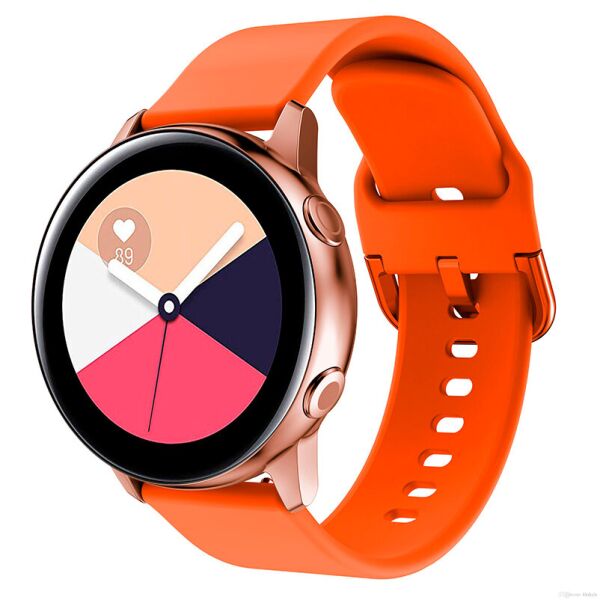 

Силиконовый ремешок One Watchbands оранжевый для Samsung Galaxy Watch Active (WB0021ONEORANGEA)