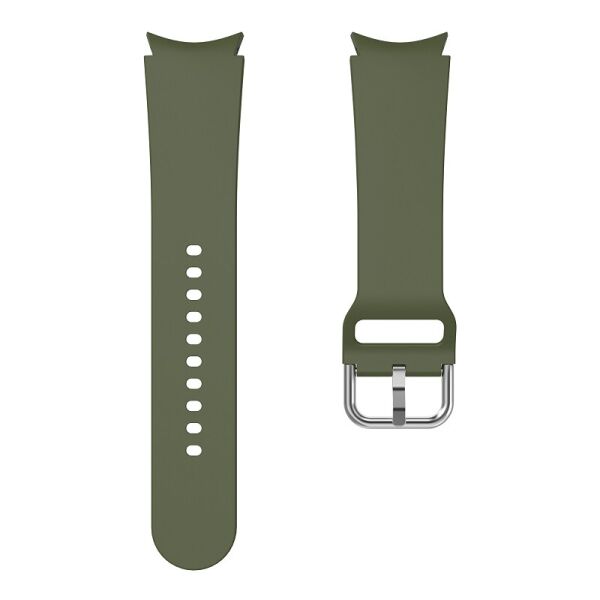 

Ремешок для Samsung Galaxy Watch 4 40mm - зеленый / ширина крепления 20мм / силикон / размер L / Watchbands OneLine (WB00S4GALAXYONELINE10440)