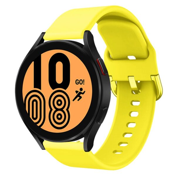 

Силиконовый ремешок One Watchbands для Samsung Galaxy Watch 4 Classic 46mm - желтый / размер L / ширина крепления 20мм (WB00S4ONE2446)