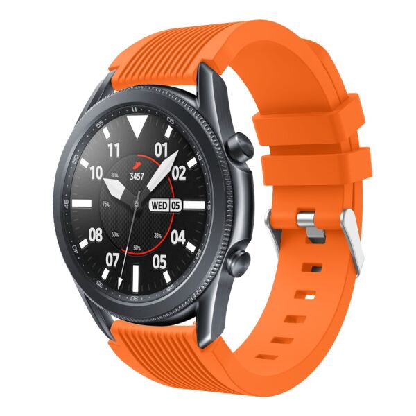 

Силиконовый ремешок Watchbands Galaxy на смарт-часы Samsung Galaxy Watch 3 45mm - оранжевый (WB001GALAXYORANGE5)