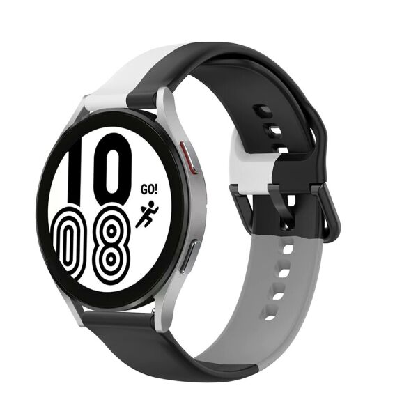 

Ремешок для Samsung Galaxy Watch 4 Classic - 3 цвета / силикон / размер L / ширина крепления 20мм / Watchbands BWG (WB00S4GALAXYBWG14C)