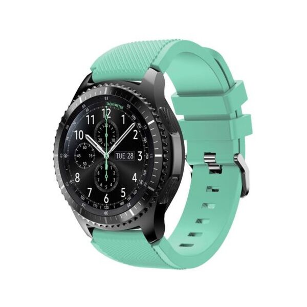 

Силиконовый ремешок Watchbands для Samsung Gear S3 - бирюзовый (WB001TURQUOISE3)