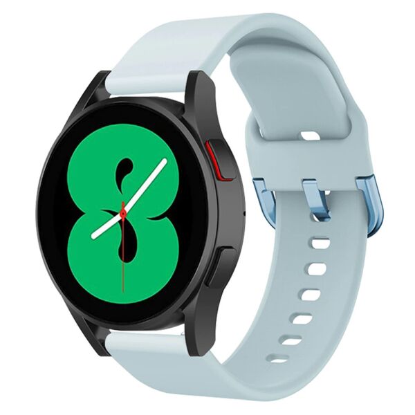 

Силиконовый ремешок One Watchbands для Samsung Galaxy Watch 4 44mm - голубой / размер L / ширина крепления 20мм (WB00S4ONE5444)