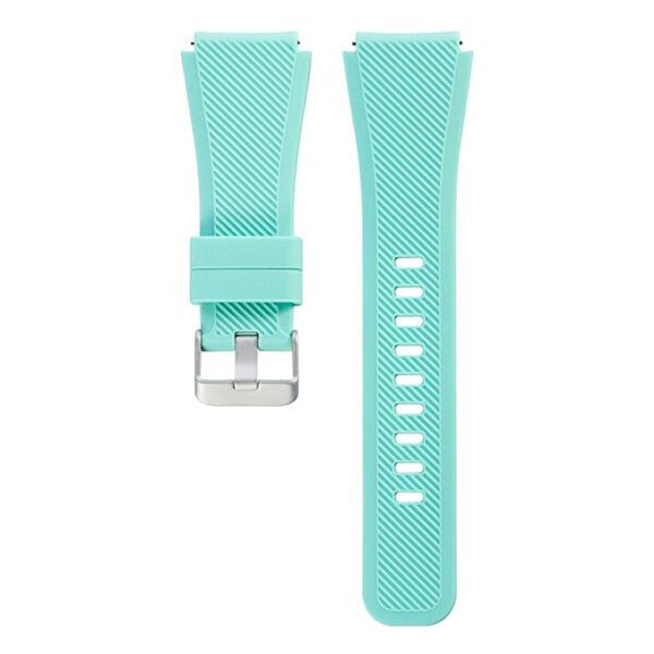 

Силиконовый ремешок Watchbands для Samsung Galaxy Watch 3 45mm - бирюзовый (WB001TURQUOISE345)