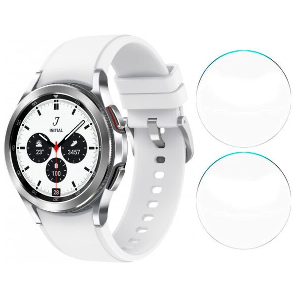 

Защитное стекло Watchbands для Samsung Galaxy Watch 4 Classic 42mm Silver 2шт (WB000442SILVER-2)