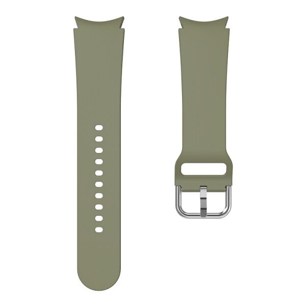

Ремешок для Samsung Galaxy Watch 4 Classic 42mm - хаки / ширина крепления 20мм / силикон / размер L / Watchbands OneLine (WB00S4GALAXYONELINE8CLASSIC442)
