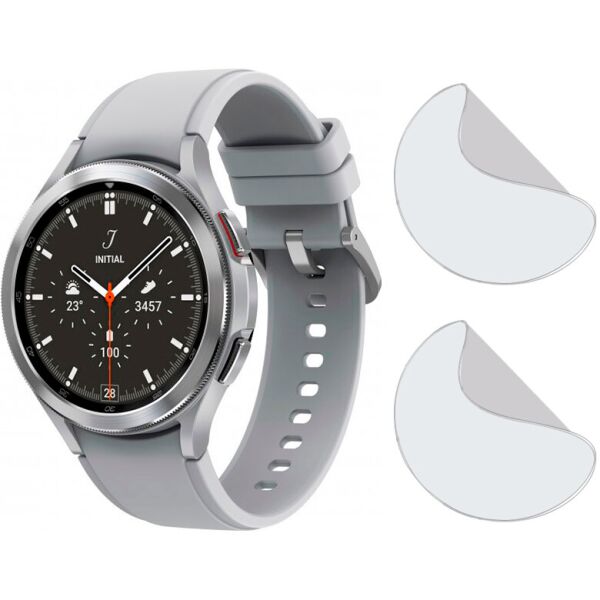 

Защитная пленка для Samsung Galaxy Watch 4 Classic 46mm Silver - 2шт / Watchbands (WB000446PL2SILVER)