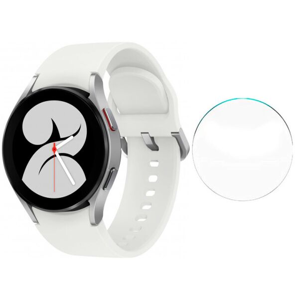 

Защитное стекло Watchbands для Samsung Galaxy Watch 4 40mm Silver 1шт (WB000440SILVER-1)