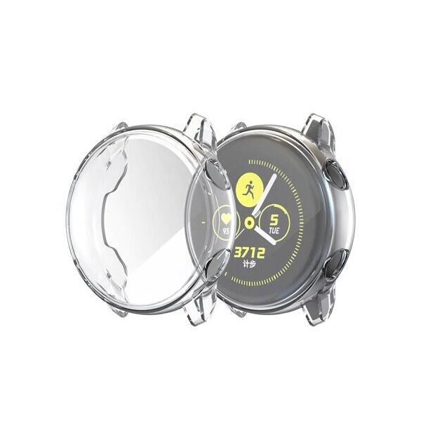 

Силиконовый чехол Watchbands для Samsung Galaxy Watch Active – прозрачный (WB0044CASENOCOLOR)