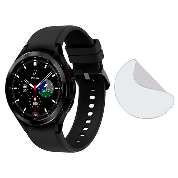 

Защитная пленка для Samsung Galaxy Watch 4 Classic 46mm Black - 1шт / Watchbands (WB000446Pl1BLACK)