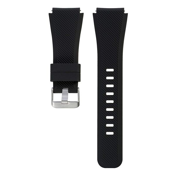 

Силиконовый ремешок Watchbands для Samsung Galaxy Watch 3 45mm SM-R840NZKASEK - черный (WB001B1)