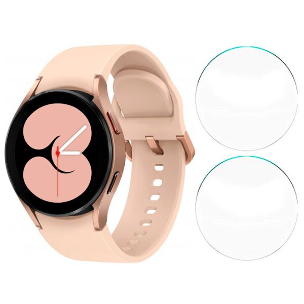 

Защитное стекло Watchbands для Samsung Galaxy Watch 4 40mm Gold 2шт (WB000440GOLD-2)