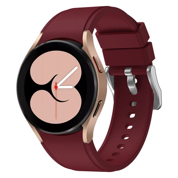 

Силиконовый ремешок Galaxy Classic Watchbands для Samsung Galaxy Watch 4 44mm - тёмно-красный / размер L / ширина крепления 20мм (WB00S4GALAXYCLASSIC8444)