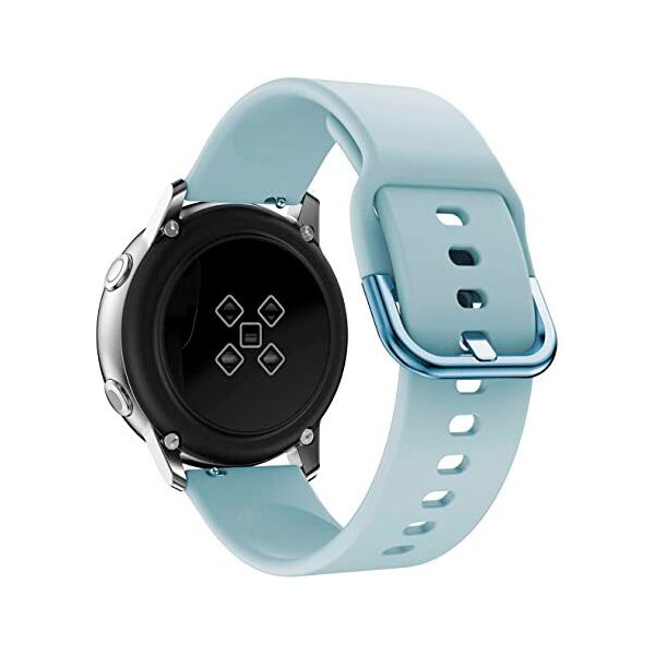 

Силиконовый ремешок One Watchbands для Samsung Galaxy Watch 4 Classic 42mm - голубой / размер L / ширина крепления 20мм (WB00S4ONE5442)