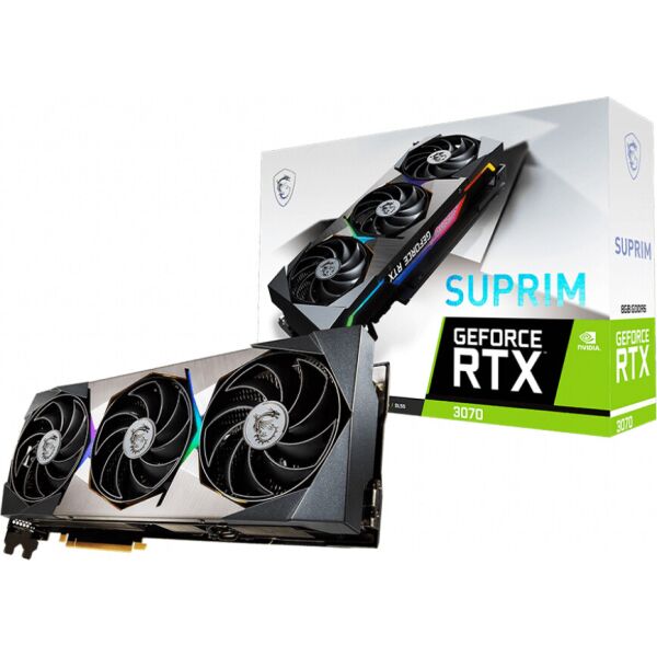 

MSI RTX 3070 8GB SUPRIM (GeForce RTX 3070 SUPRIM 8G)