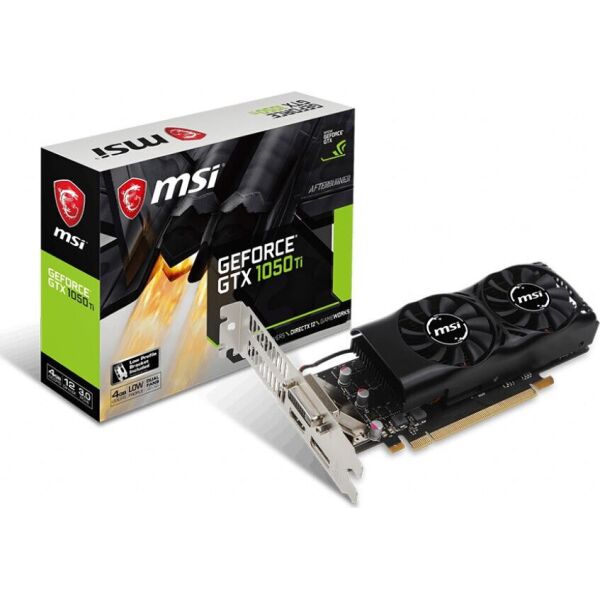 

Видеокарта MSI GeForce GTX1050 Ti 4096Mb LP (GTX 1050 Ti 4GT LP)