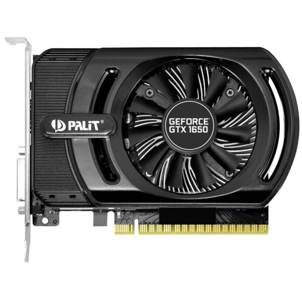 

Видеокарта Palit GeForce GTX1650 4096Mb StormX (NE51650006G1-1170F)