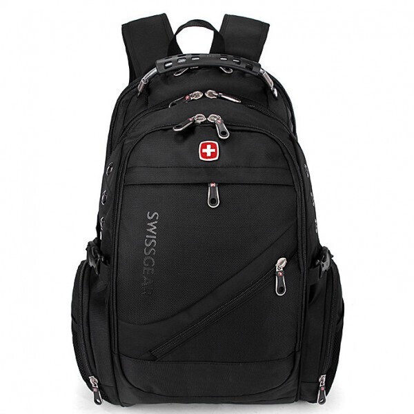 

Городской эргономичный рюкзак Swiss Bag EL-8810 влагозащитный с USB Черный