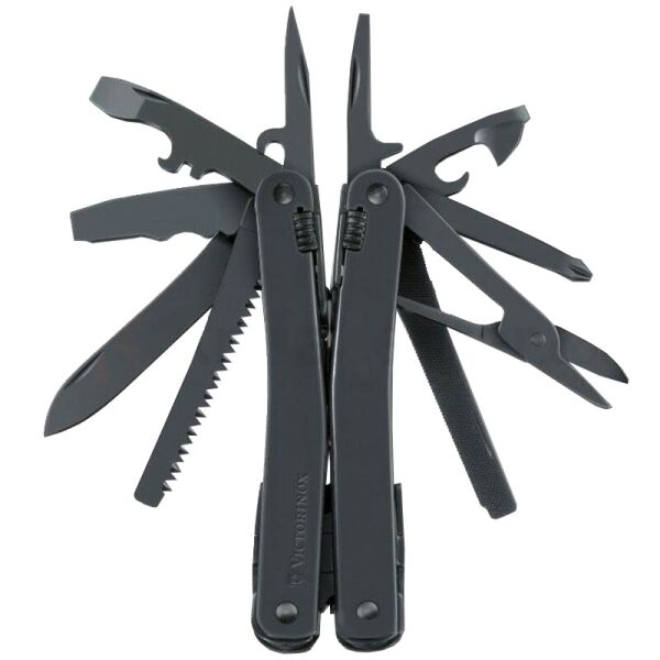 

Нож складной, мультитул Victorinox Swisstool Spirit XBS (23 функции) Черный