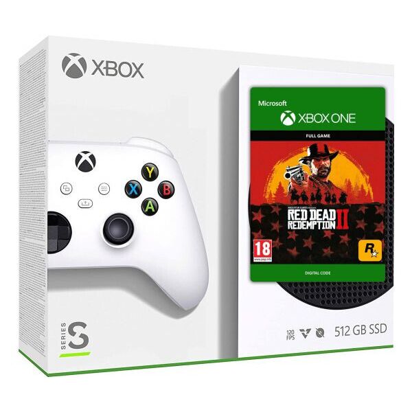 

Microsoft Xbox Series S 512Gb + Red Dead Redemption 2 (русская версия)