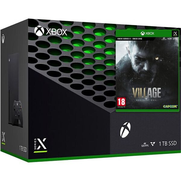 

Microsoft Xbox Series X 1Tb + Resident Evil: Village (русская версия)