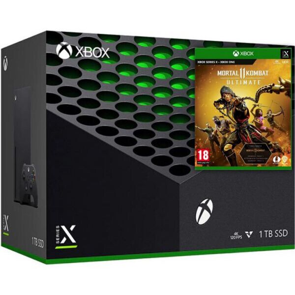 

Microsoft Xbox Series X 1Tb + Mortal Kombat 11 Ultimate (русская версия)