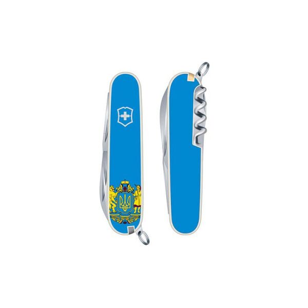 

Складаний ніж Victorinox Huntsman UKRAINE 1.3713.7R6