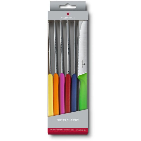 

Кухонний набір Victorinox SwissClassic Tomato & Sausage Set 6 ножів 6.7839.6G