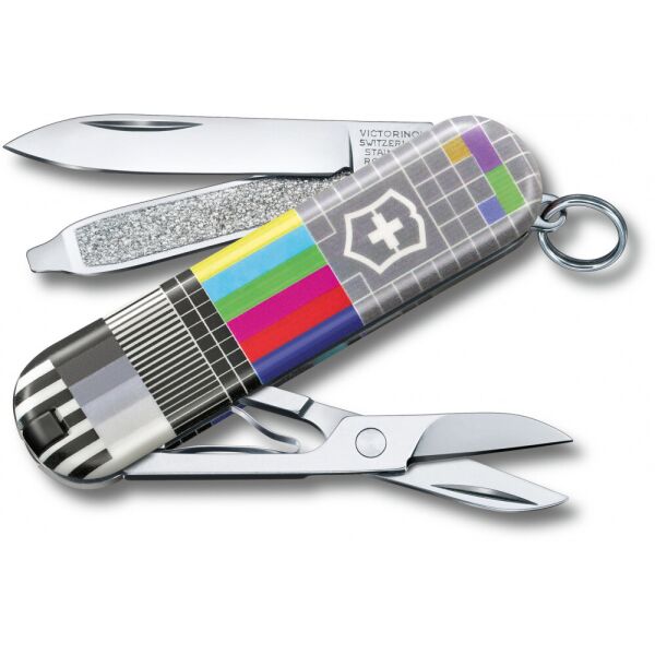 

Складаний ніж Victorinox CLASSIC LE Retro TV 0.6223.L2104