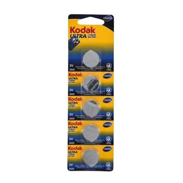 

Батарейка літієва KODAK CR2032, 5 шт в блістері, ціна за блістер