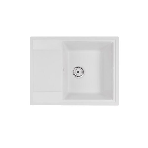 

Кухонная мойка Qtap CS 6450 White (QT6450WHI650)