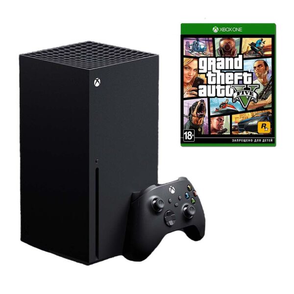 

XBOX SERIES X 1 TB + Grand Theft Auto V рус. субтитры