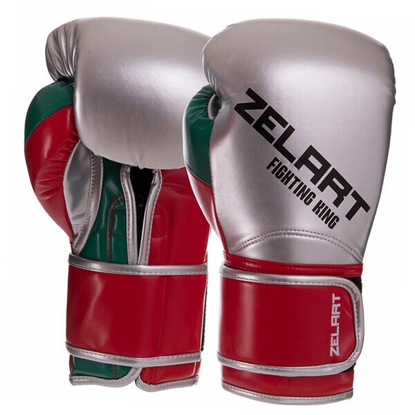 

Перчатки боксерские BO-2887 10oz Зелено-красный (37363119)