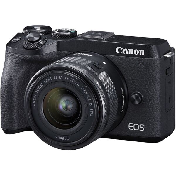 

Фотоаппарат Canon EOS M6 MARK II EF-M15-45mm LENS AND EVF-DC2 VIEWFINDER