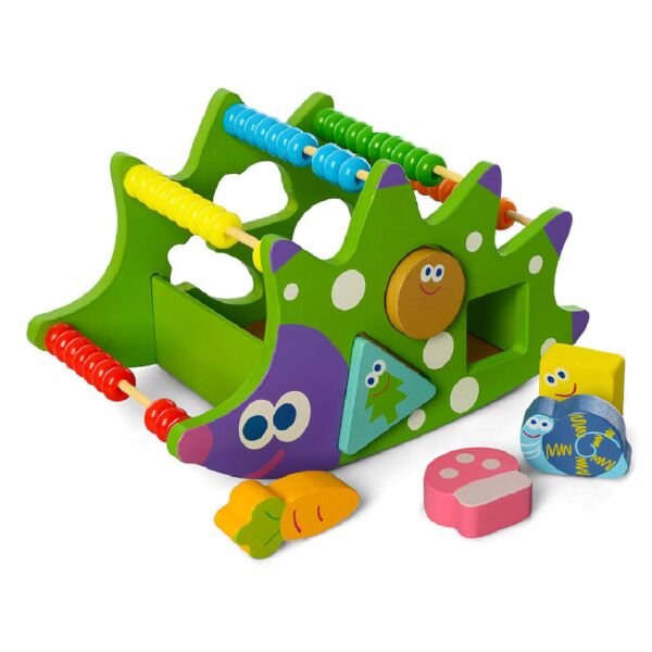 

Деревянная игрушка сортер "Ёжик" Bambi MD 2597 21 см, фигурки, счеты
