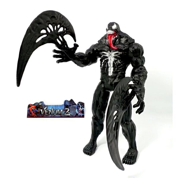 

Фигурка Веном 2 Черный ( Venom 2 Black ) 15см со Светом на груди