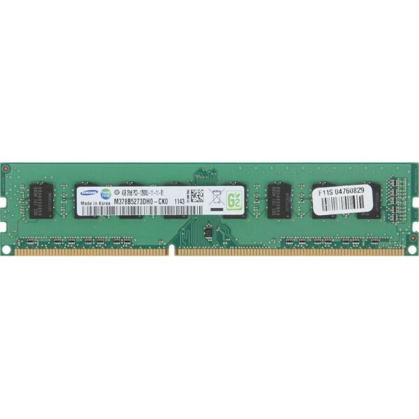 

Samsung 4 GB DDR3 1333 MHz (M378B5273DH0-CK0)