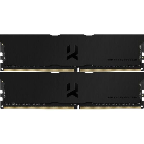 

GOODRAM 32 GB (2x16GB) 3600 MHz Iridium Pro Deep Black (IRP-K3600D4V64L18/32GDC)