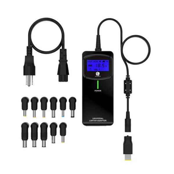 

Універсальне АЗП 90W, LCD - дисплей, корпус - пласт, ручне регулювання, 8 роз'ємів BOX