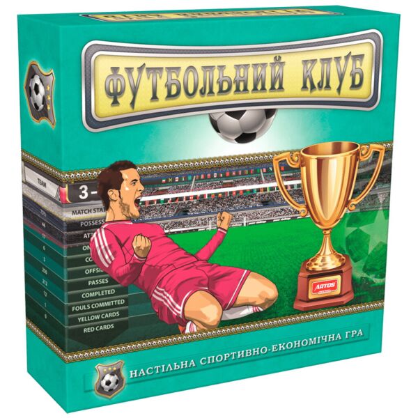 

Игра наст. развив. "Футбольный клуб" (укр.) Серия Премиум, в гофрокор. 34*30*6см, ARTOS Games, Украина (8шт)