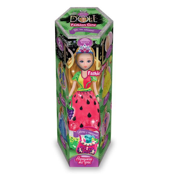 

Набор креативного творчества "Princess doll" 2 бол., укр., в кор. 26*11*10см (8шт)