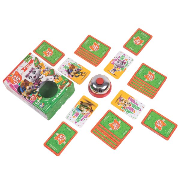 

Игра со звонком "44 Коти. Дзінь! Дзінь!", укр. в кор. 13*6*18см, Украина, ТМ Влади Тойс