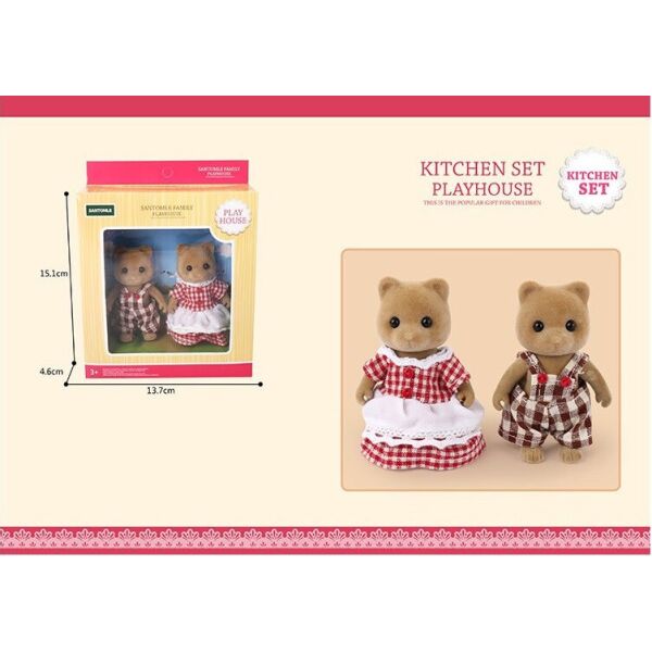 

Животные флоксовые Бурые Мишки,2 фигурки, в кор. 13,7*4,6*15,1см (72шт)