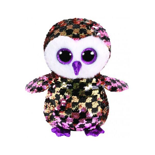 

Мягкая игрушка TY FLIPPABLES Сова "CHECKS" 15см
