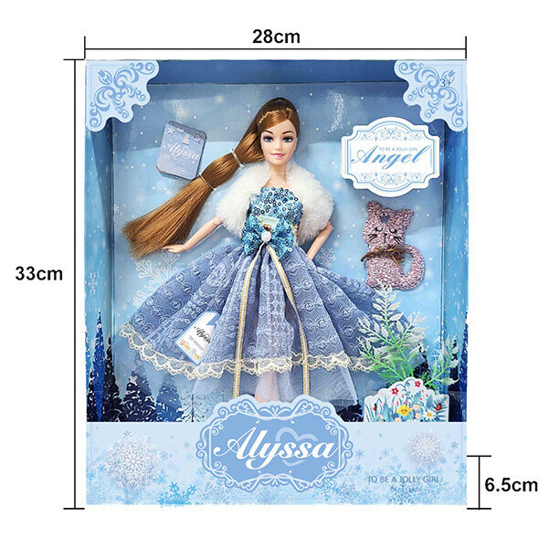 

Кукла "Alyssa" Winter Angel, в кор. 33*28см (36шт)