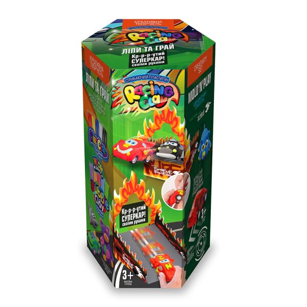 

Набор креативного творчества "Racing clay" 1 укр., в кор. 19*10*11см (8шт)