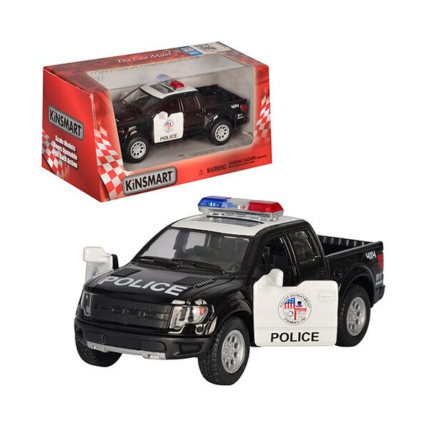 

Машина метал. "Kinsmart" "Ford F-150 SVT (Police)", в кор. 16*8*7,5см (96шт/4)