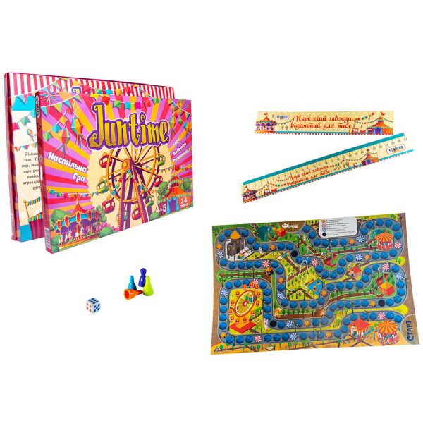 

Игра "JunTime" (укр), в кор. 37*25,5*2см, ТМ Стратег, Украина (20шт)