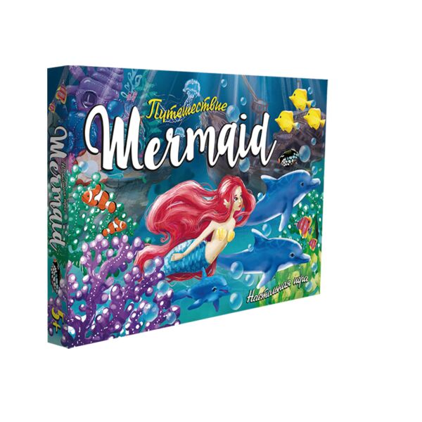 

Игра "Путешествие Mermaid", в кор. 42*30*4,5см, ТМ Стратег, Украина (10шт)