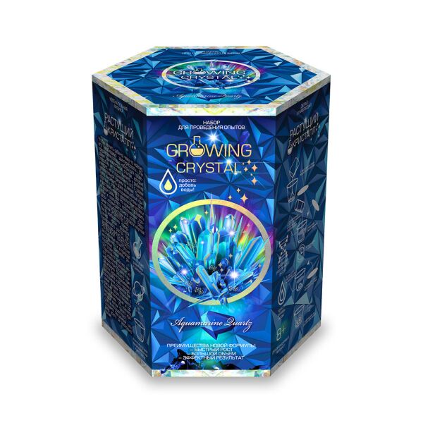 

Набор для проведения опытов "Growing Crystal 5", рус., в кор. 14*12*10см (8шт)